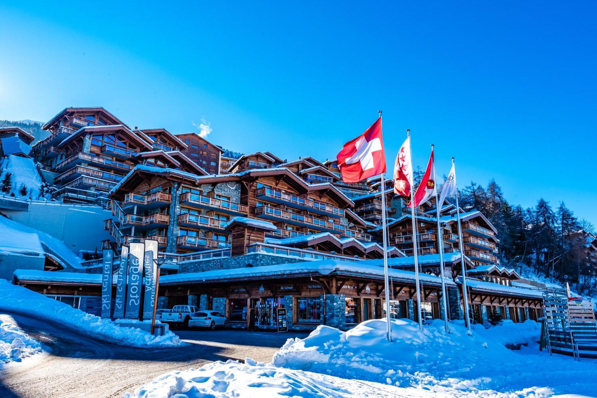 Nendaz 4 Vallees & Spa 4* Superior Exteriör bild