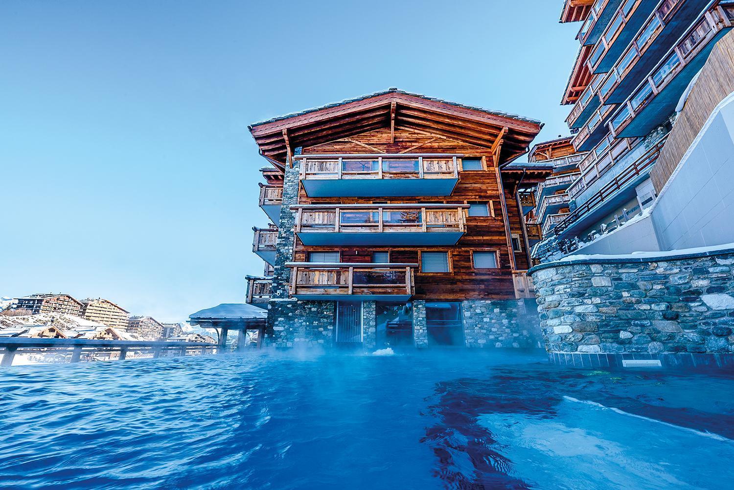 Nendaz 4 Vallees & Spa 4* Superior Exteriör bild